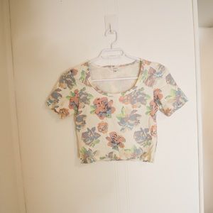 Talula Floral Croptop